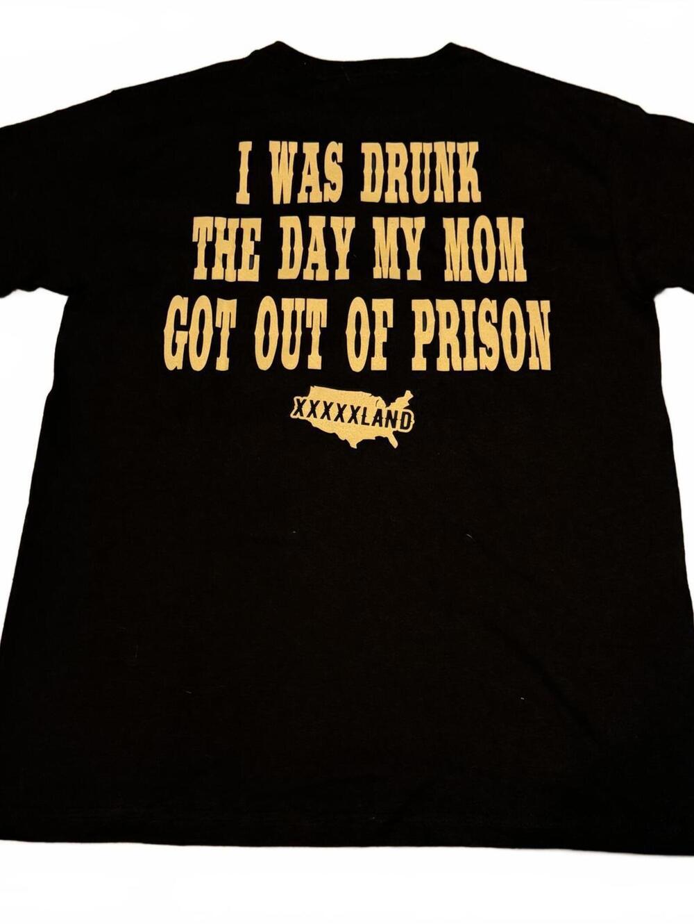 XXXXXLand Stay Rowdy Graphic T-Shirt Black M